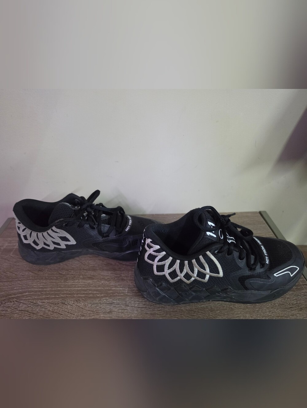 Puma MELO Black Athletic Sneakers